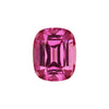 vivid pink malaya garnet cushion 5.6 carats Bellerophon