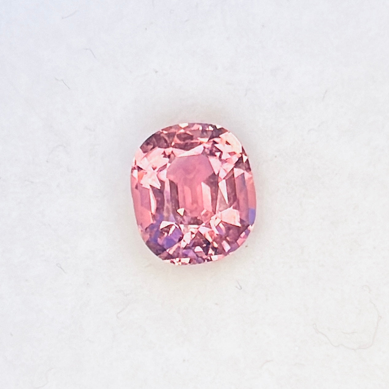 Pink Tourmaline Cushion cut