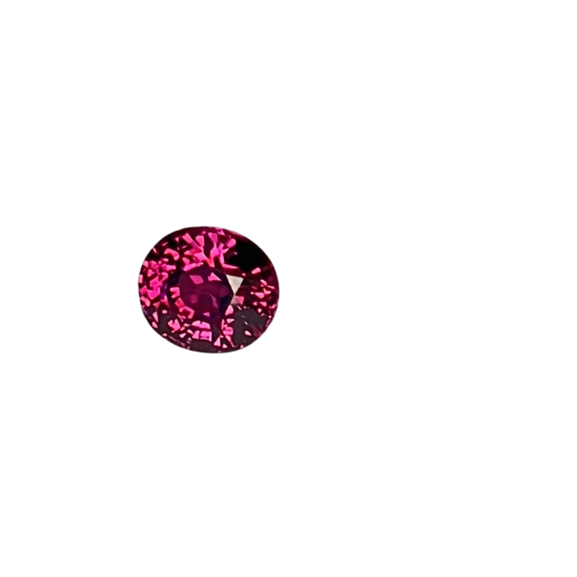 Pink Umbalite Garnet Oval - 2.6 Ct