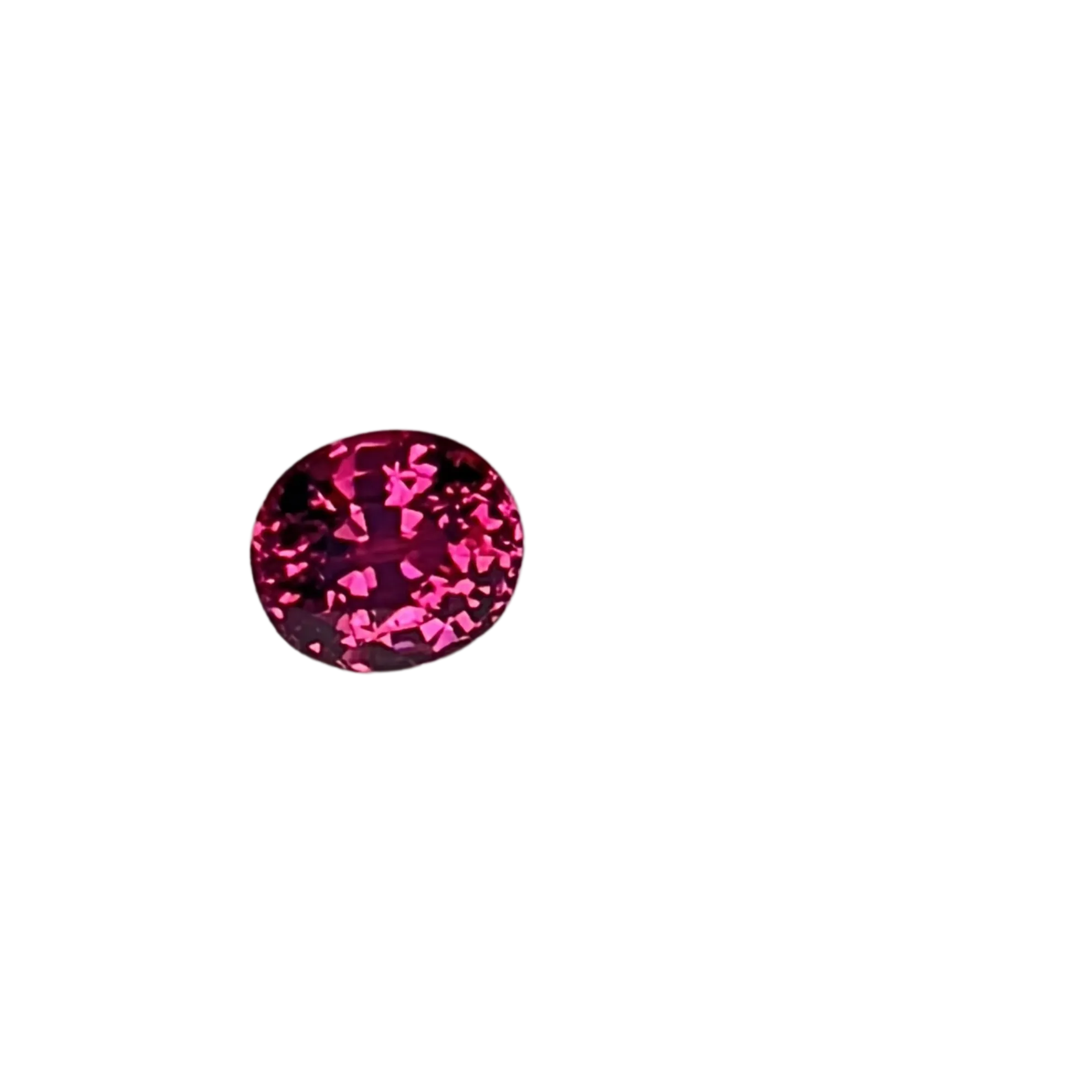 Pink Umbalite Garnet Oval - 2.6 Ct