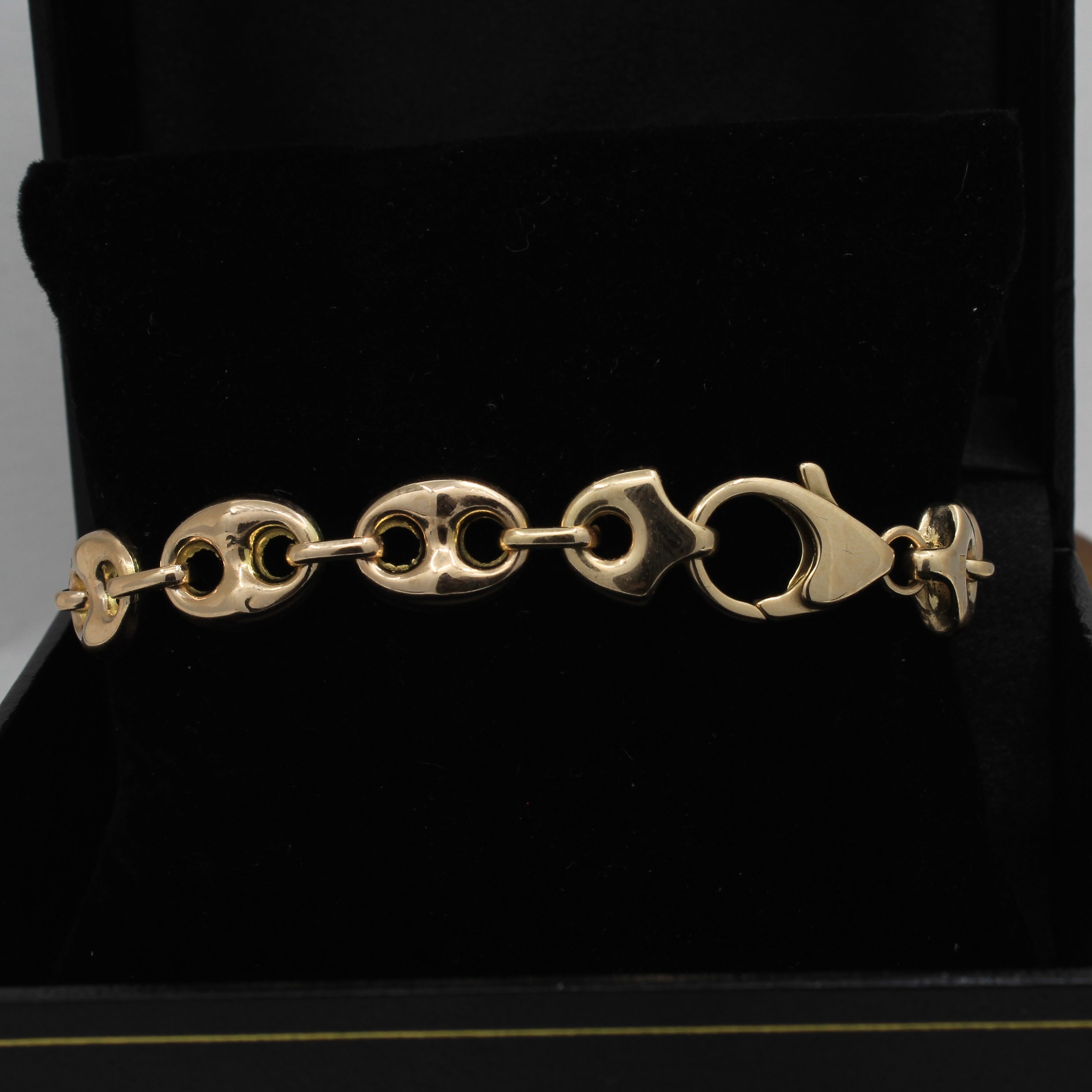 Gucci Style Link Bracelet - Mariner 14K Gold