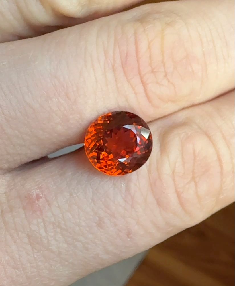 6.5 Carat Oval Spessartine Garnet