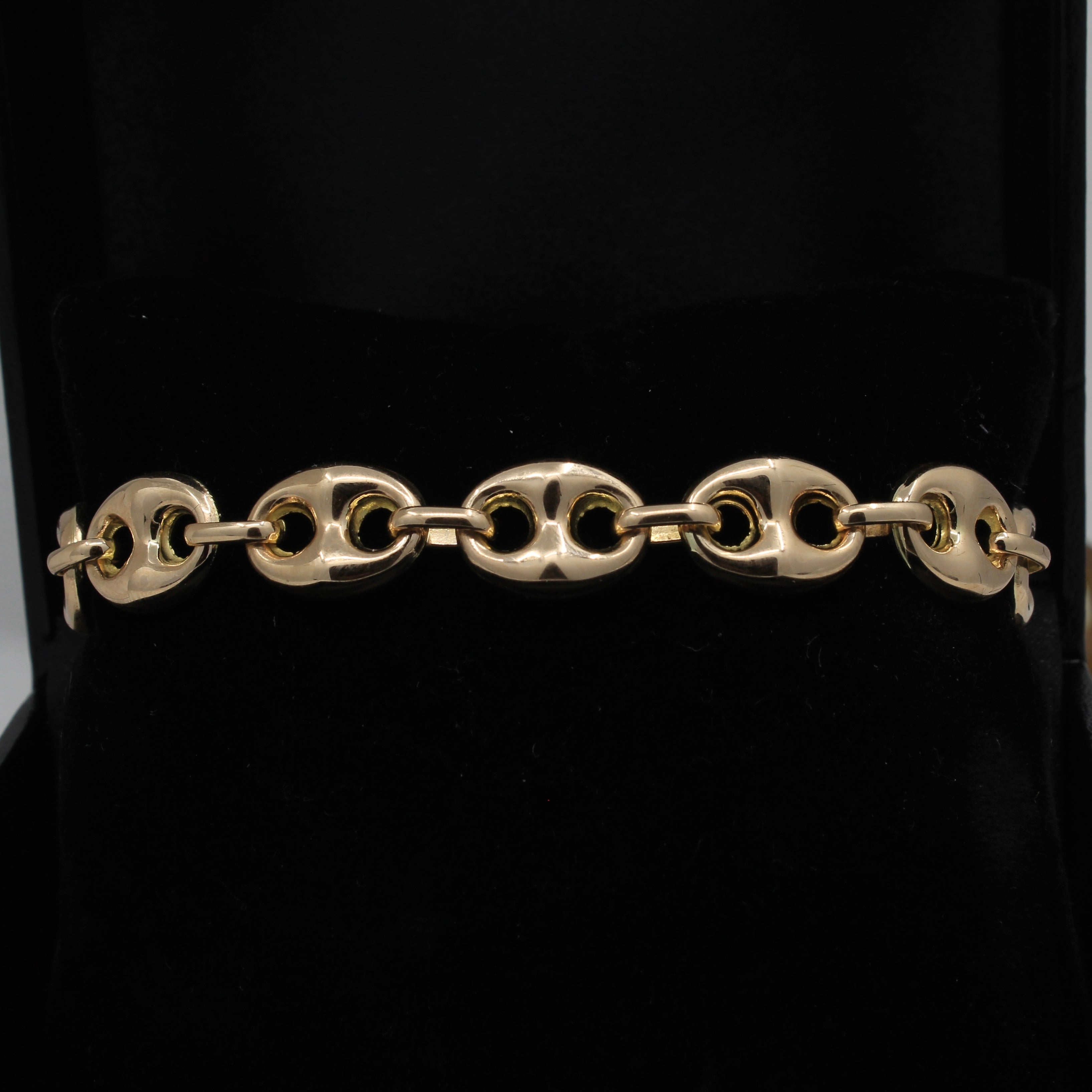 Gucci Style Link Bracelet - Mariner 14K Gold