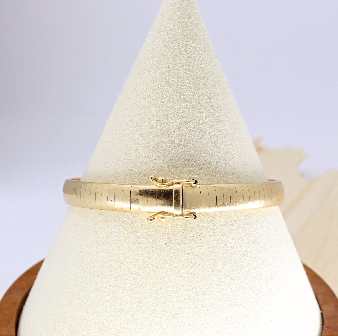 Omega Bracelet - 14K Yellow Gold