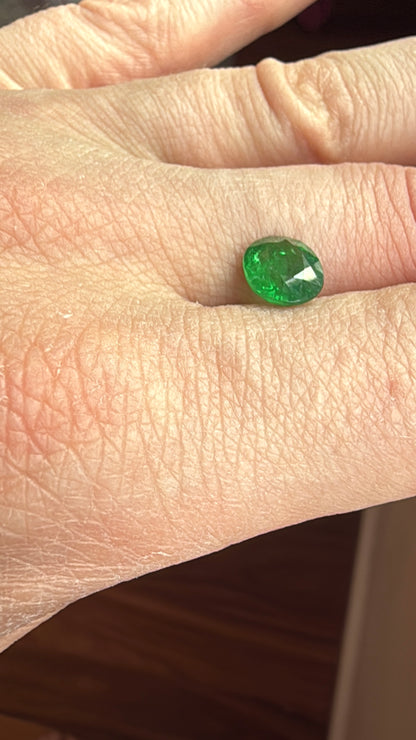 2.5 Carat Opalescent Tsavorite