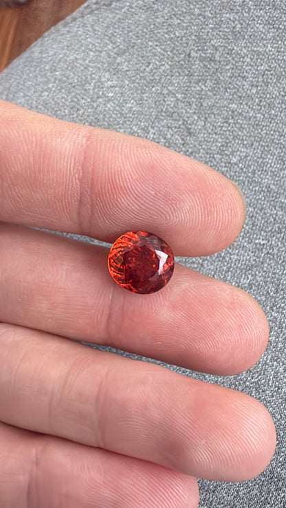 6.5 Carat Oval Spessartine Garnet