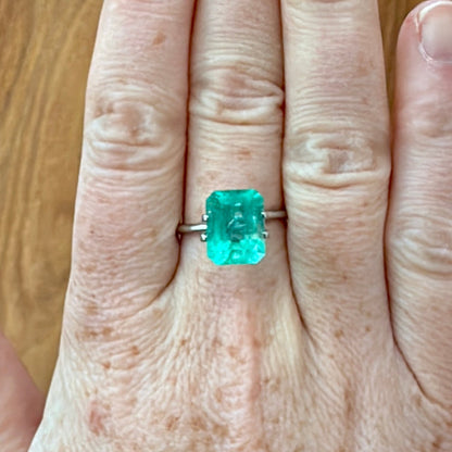 4.5 Carat Columbian Emerald