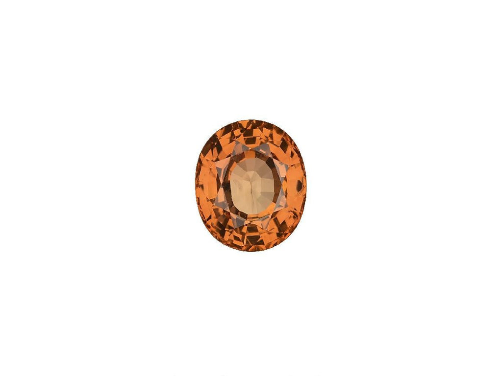 gia orange diffused sapphire oval