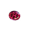 Rhodolite Garnet Oval cut with a raspberry color