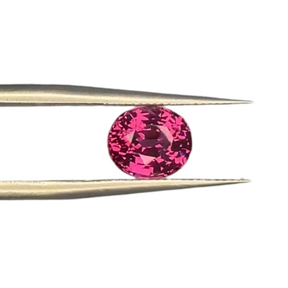 Exceptional Pink Oval Umbalite Garnet from the Umba Valley, Tanzania