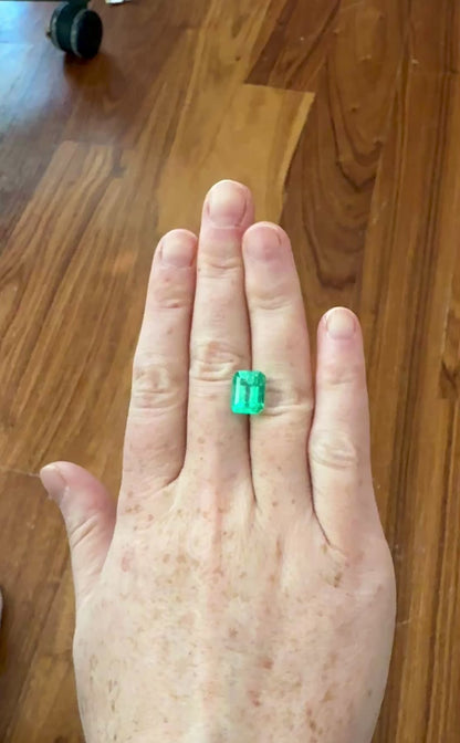 4.5 Carat Columbian Emerald