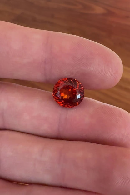 6.5 Carat Oval Spessartine Garnet