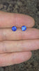 ceylon natural cornflower blue heated sapphire round pair brilliant natural video indoor lighting video